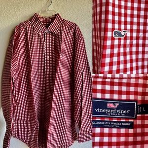 Vineyard Vines Mens Long Sleeve Dress Shirt